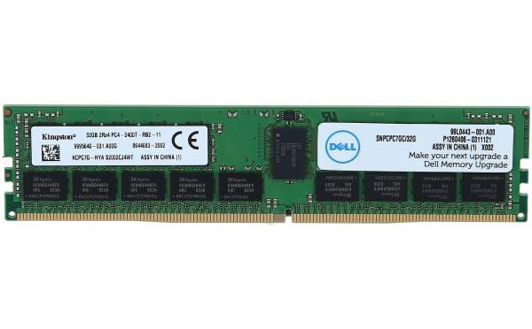 Dell - A8711888 - A8711888 - 32 GB - DDR4 - 2400 MHz - 288-pin DIMM - Verde