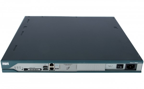 Cisco - CISCO2811-ADSL/K9 - 2811 with WIC-1ADSL (ADSLoPOTs), SP Ser IOS, 64F/256D