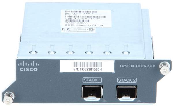 Cisco - C2960X-FIBER-STK= - Cisco FlexStack-Extended - Netzwerkstapelmodul