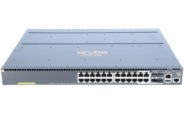 HPE - JL320A - Aruba 2930M 24G PoE+ with 1-slot Switch - Switch - Power over Ethernet