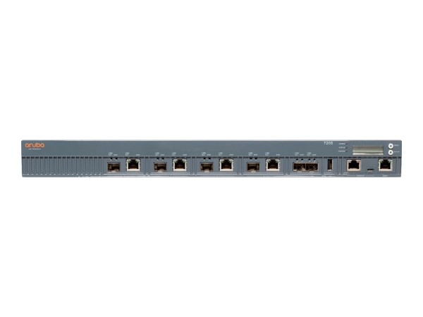 HPE - JW735A - Aruba 7205 (RW) Controller - Steuerungs-/Kontrollmodul - 10.000 Mbps - 2-Port