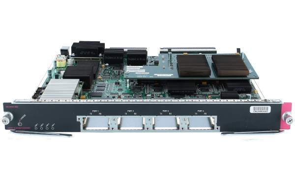 Cisco - WS-X6704-10GE= - Cat6500 4-port 10 Gigabit Ethernet Module (req. XENPAKs)