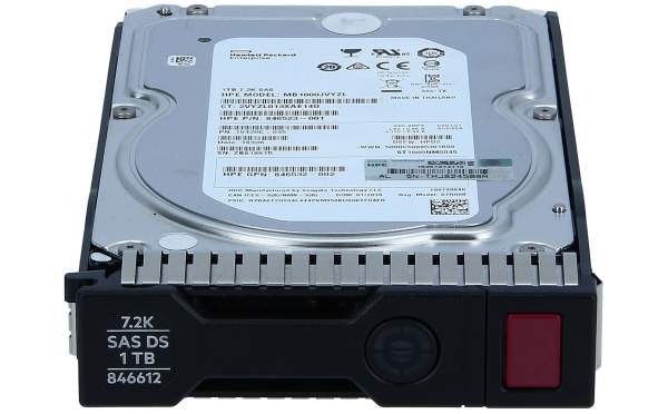 HPE - 846612-001 - HPE Midline - Festplatte - 1 TB - Hot-Swap - 3.5" LFF (8.9 cm LFF)