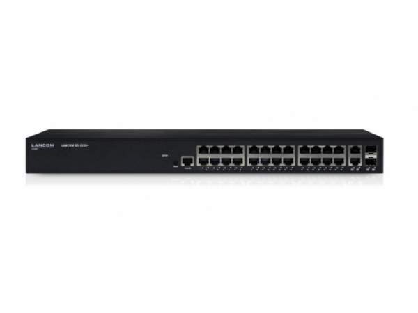 LANCOM - 61483 - GS-2326+ - Switch - managed - 24 x 10/100/1000 + 2 x Kombi-Gigabit-SFP