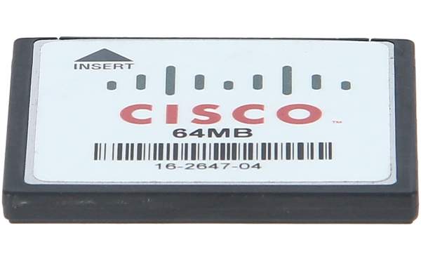 Cisco - MEM1800-64CF= - 64MB Cisco 1800 Compact Flash Memory
