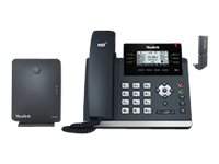 Yealink - W41P - Cordless VoIP phone - IP-DECT\GAP - 3-way call capability - SIP - SIP v2 - 8 lines