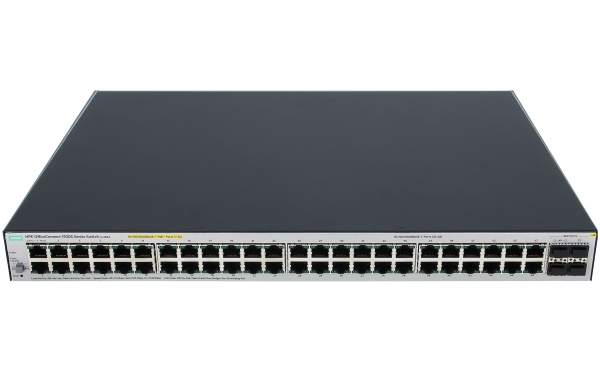 HPE - JL386A - OfficeConnect 1920S 48G 4SFP PPoE+ 370W - Switch - 1.000 Mbps - 48-Port 1 HE - Ra