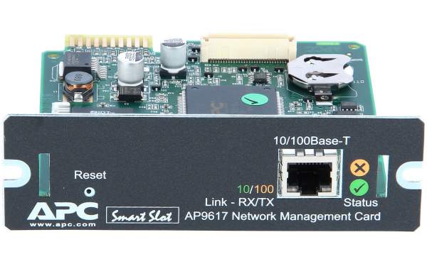 APC - AP9617 - UPS Network Management Card 100Mbit/s Netzwerkkarte