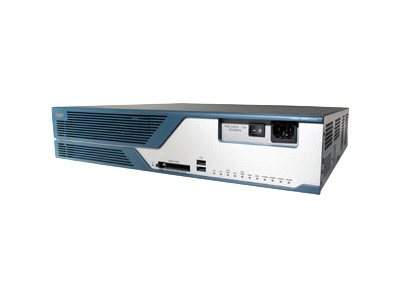 Cisco - C3825-H-VSEC/K9 - 3825 - IEEE 802.3,IEEE 802.3u - 10,100,1000 Mbit/s - 3DES,DES,WPA-AES - IOS - 512 MB - 1024 MB