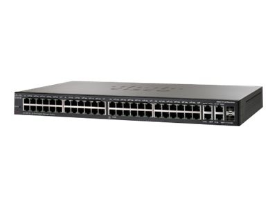 Cisco - SRW248G4-K9-EU - SF300-48 48-port 10/100 Managed Switch with Gigabit Uplinks