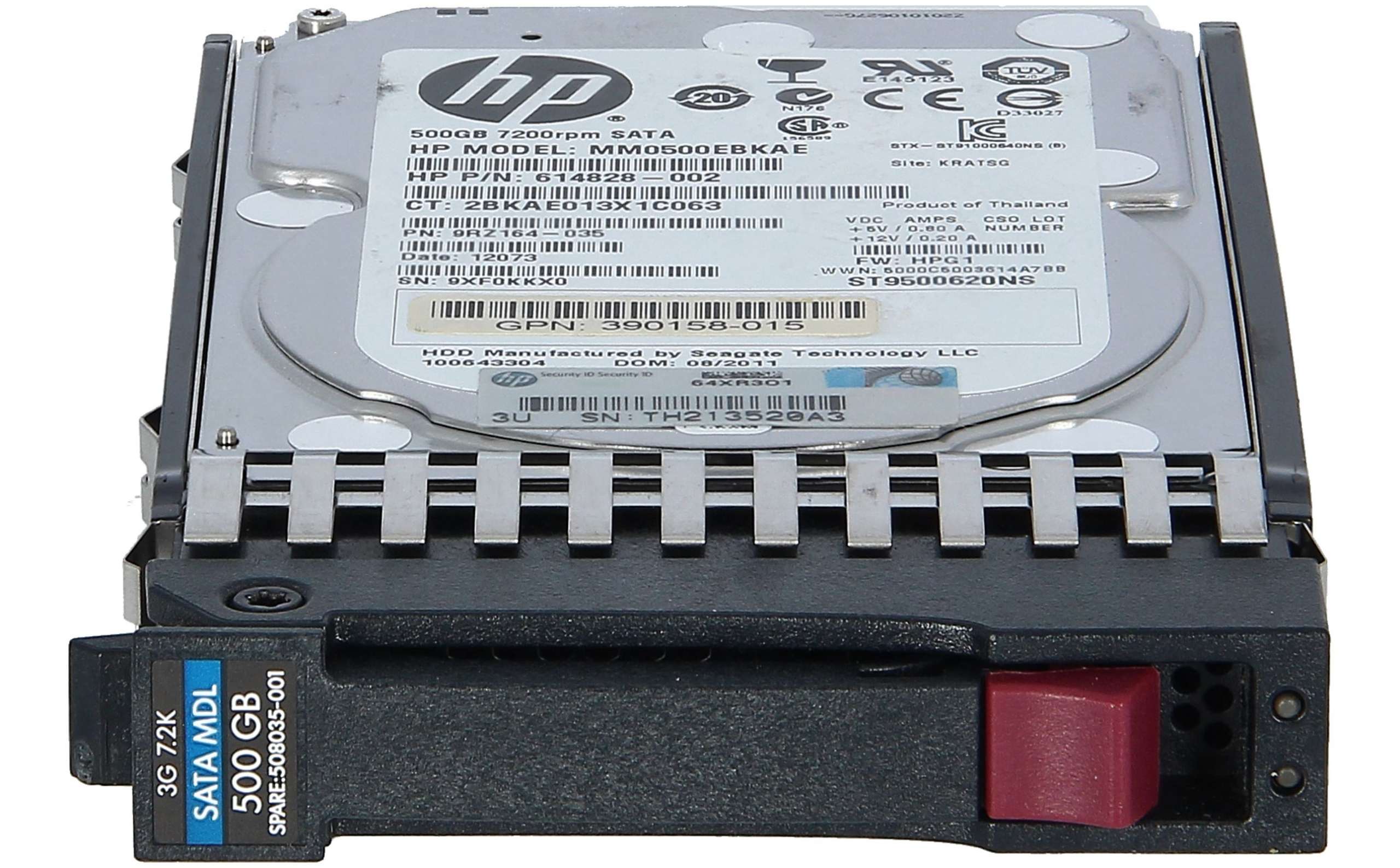  HP 655710-K21 1TB 7.2krpm SC 2.5型 6G SATA DS ハードディスクドライブ