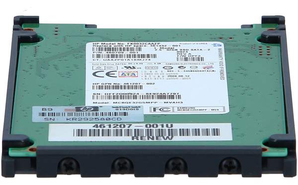 HPE - 461207-002 - 461207-002 HP 32GB 3G MDL SFF SATA SSD HDD - Solid State Disk - Serial ATA