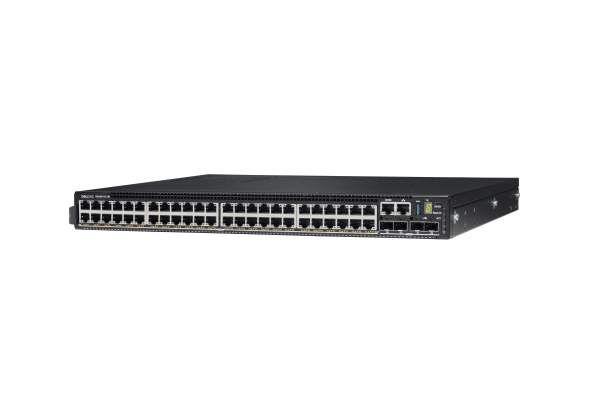 Dell - 210-ASPP - PowerSwitch N3248PXE-ON - Switch - L3 - Managed - 48 x 10/100/1000/2.5G/5G/10GBase-T (PoE++) + 4 x 25 Gigabit SFP28 + 2 x 100 Gigabit QSFP28 - front to back airflow - rack-mountable - PoE++