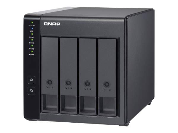 QNAP - TR-004 - Hard drive array - 0 TB - 4 bays (SATA-300) - USB 3.2 Gen 1 (external)