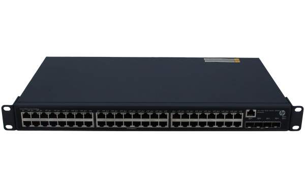 HPE - JG934A - FlexNetwork 5130 48G 4SFP+ EI - Gestito - L3 - Gigabit Ethernet (10/100/1000) - Full duplex - Montaggio rack - 1U