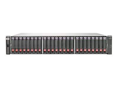 HPE - AW594B - P2000 G3 SAS MSA Dual Controller SFF SAS Rack (2U) Disk-Array