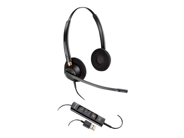 Plantronics - 203444-01 - EncorePro HW525 - Headset - On-Ear