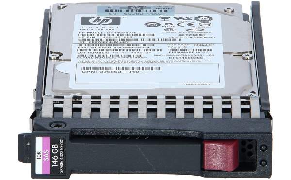 HPE - 432320-001 - HP 146GB 3G 10K 2.5" SAS Single Port Hard Drive