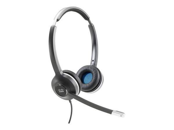 Cisco - CP-HS-W-532-RJ= - Cisco 532 Wired Dual - Headset - On-Ear - kabelgebunden