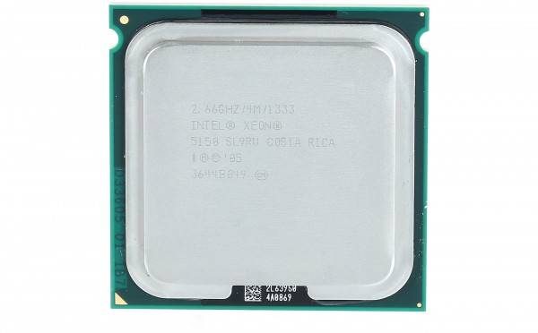 Intel - SL9RU - INTEL XEON CPU DC 5150 4M CACHE - 2.66 GHZ - 1333 MHZ FSB