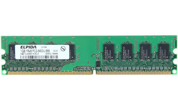 HP - 404574-888 - DIMM, 1GB, PC2-6400, CL6**Refurbished** - 1 GB - DDR2