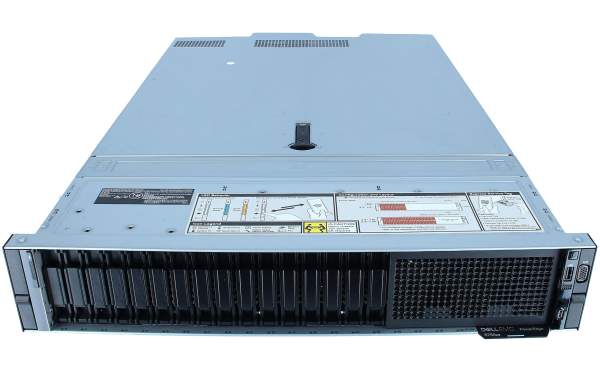 Dell - PER750XS9A - PowerEdge R750xs - Server - rack-mountable - 2U - 2-way - 2 x Xeon Silver 4310 / 2.1 GHz - RAM 64 GB - SAS - hot-swap 2.5" bay(s) - HDD 2 x 600 GB - Matrox G200 - GigE - 10 GigE - no OS - monitor: none