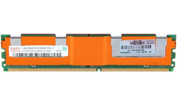 HP - 398706-551 - 1GB DDR2 667MHz 1GB DDR2 667MHz ECC Speichermodul
