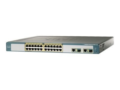 Cisco - WS-CE520-24PC-K9 - 24 10/100 PoE ports + 2 10/100/1000BASE-T or SFP ports