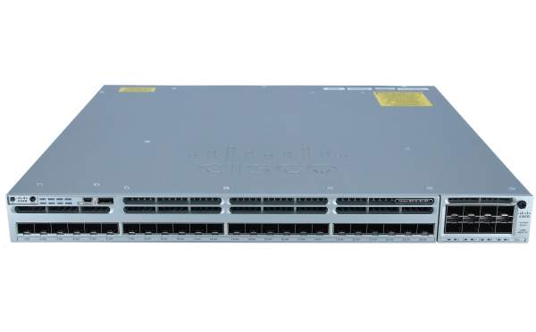 Cisco - WS-C3850-32XS-S - Cisco Catalyst 3850 32 Port 10G Fiber Switch IP Base