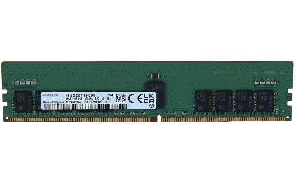 Samsung - M393A2K43EB3-CWE - DDR4 - module - 16 GB - DIMM 288-pin - 3200 MHz / PC4-25600 - CL22 - 1.