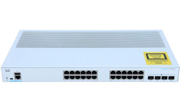 Cisco - CBS350-24T-4X-EU - 24 x 10/100/1000 + 4 x 10 Gigabit SFP+ - L3 - Managed