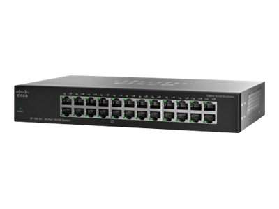 Cisco - SR224T-EU - Small Business SF 100-24 - Switch - unmanaged