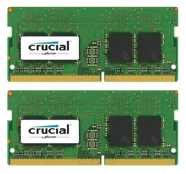 Crucial - CT2K8G4SFS824A - 16GB Kit (2 x 8GB) DDR4-2400 SODIMM