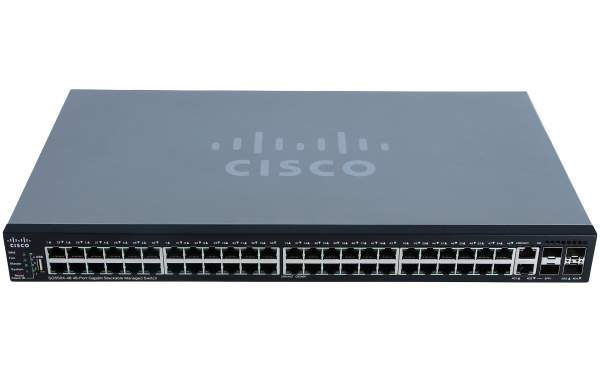Cisco - SG550X-48-K9-EU - SG550X-48 48-port Gigabit Stackable Switch - Switch - 1.000 Mbps