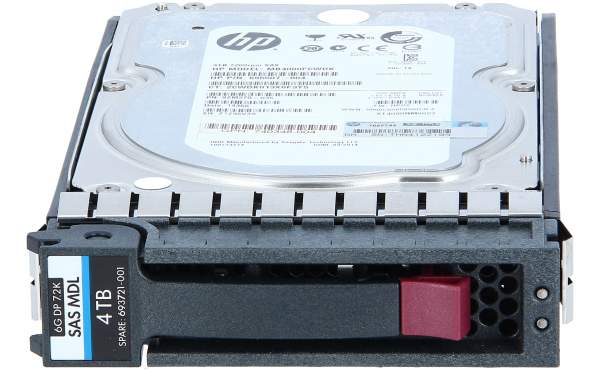 HPE - 693689-B21 - 4TB 7.2K 6G DP MDL 3.5INCH SAS HDD - Disco rigido - Serial Attached SCSI (SAS)