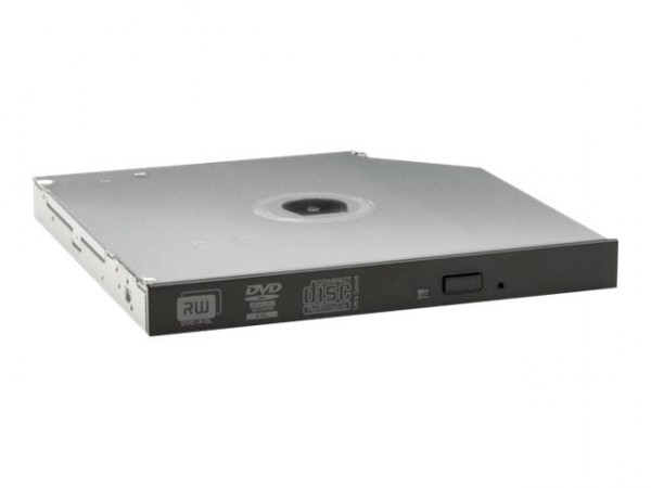 HP - K3R64AA - Unit masterizzatore Slim SuperMulti DVD 9,5 mm - Nero - Metallico - Vassoio - Orizzontale - Desktop - DVD Super Multi - SATA