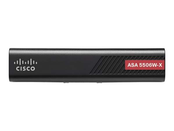 Cisco - ASA5506W-E-K9 - ASA 5506W-X with FirePOWER Services - Firewall - USB 2.0