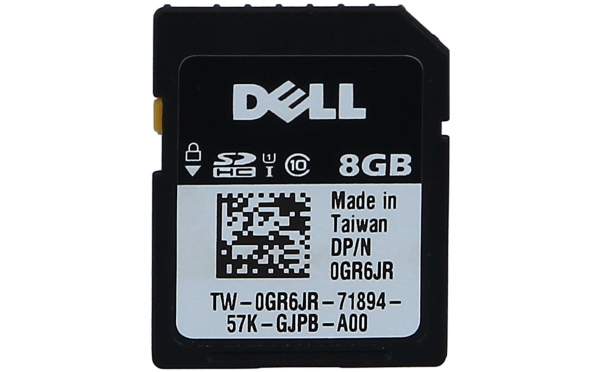 Dell - GR6JR - 8GB iDrac vFlash SD Card - Secure Digital (SD)