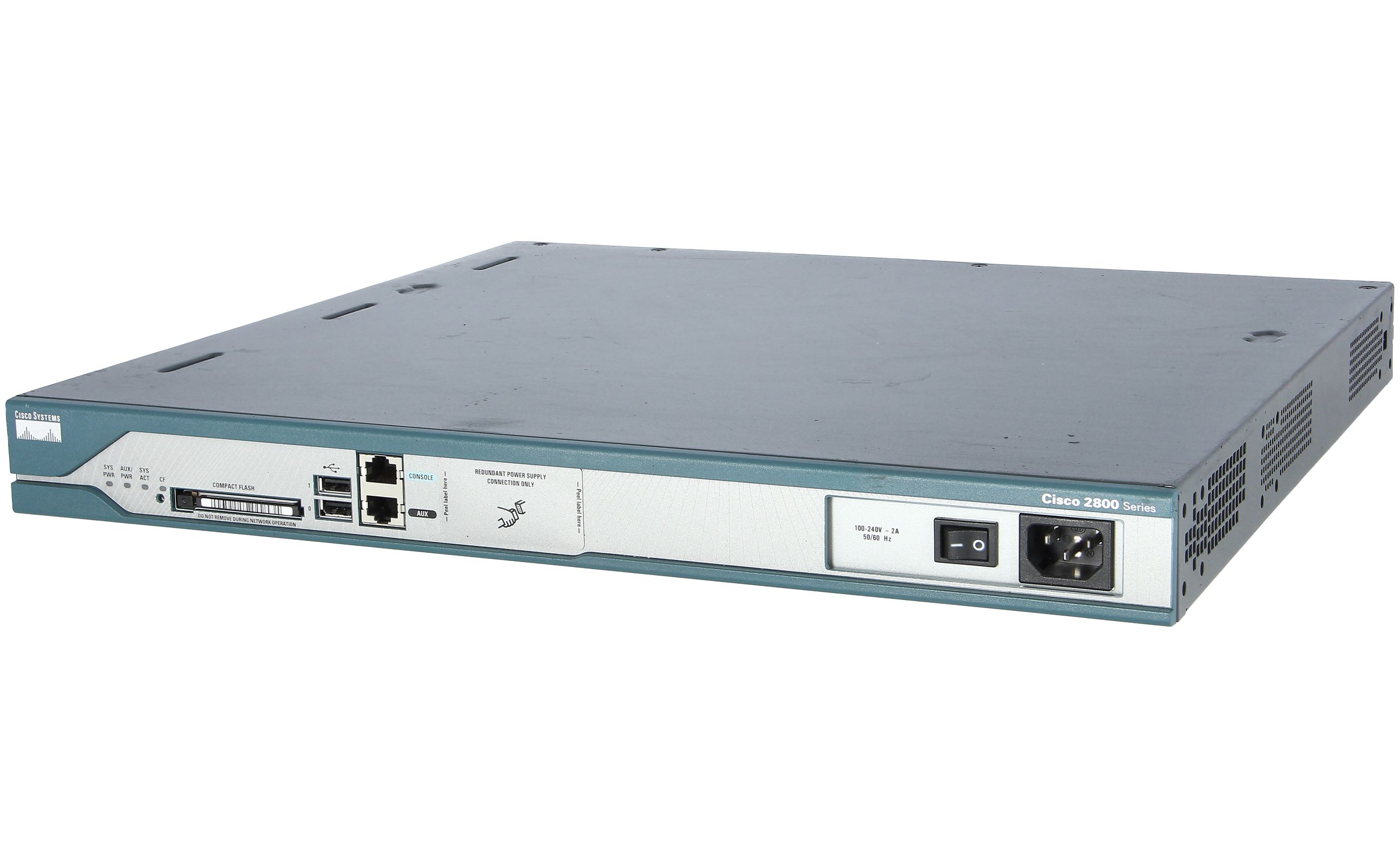 Cisco C2811-VSEC-CCME/K9 Router w/ PVDM2-16 128F/256D 6MthWtyTaxInv 