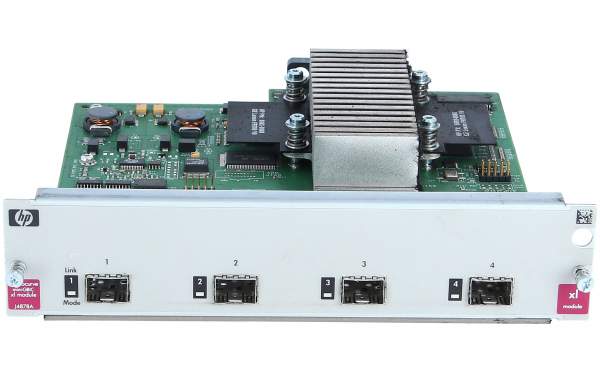 HPE - J4878A - ProCurve Switch xl Mini-GBIC Module - Switch - 1.000 Mbps - 4-Port