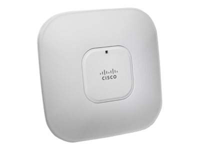 Cisco - AIR-AP1142N-A-K9 - Aironet 1140 - 300 Mbit/s - 2.4 - 5 GHz - 10/100/1000Base-T(X) - 802.11g: -86 dBm @ 6 Mb/s - -86 dBm @ 9 Mb/s - -86 dBm @