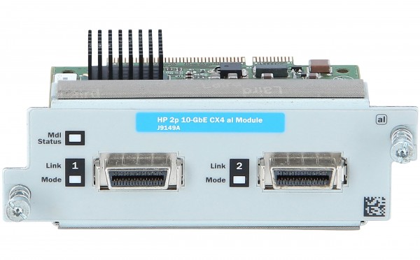 HPE - J9149A - J9149A#ABA - Gigabit Ethernet - 10,100,1000 Mbit/s - 1000BASE-T - 1000BASE-TX - 100BASE-TX - 10BASE-T - 10GBASE-CX4 - 10GBASE-T - IEEE