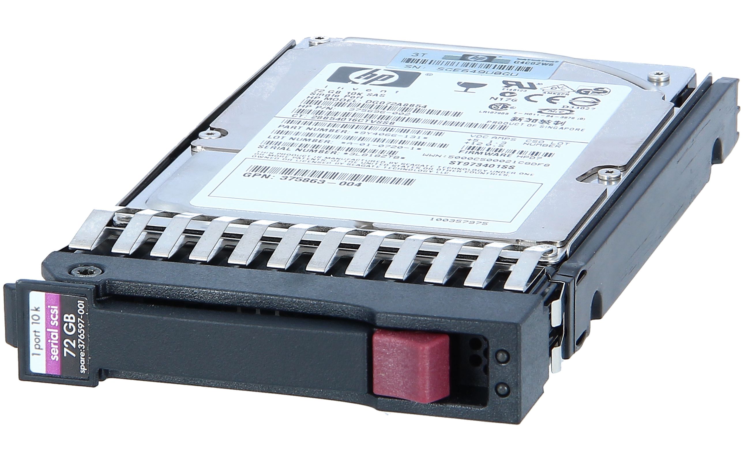 SAS , 7,87 cm, 1,6 cm, 13,84 cm HP 627195-001 6,35 cm 300 GB Serial Attached SCSI Disco duro 2.5