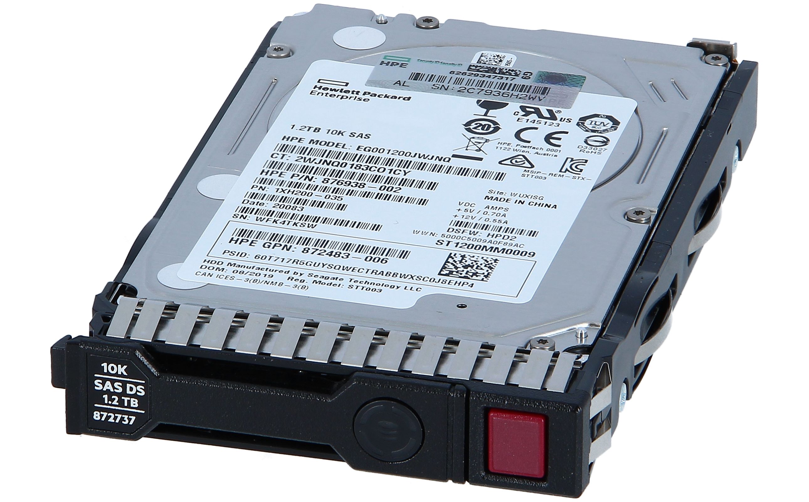 日本HP HP MSA 300GB 6G SAS 10K 2.5IN DP ENT HDD - 外付け