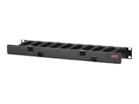 APC - AR8602A - Horizontal Cable Manager Single-Sided with Cover - Rack-Zubehör - 1 HE