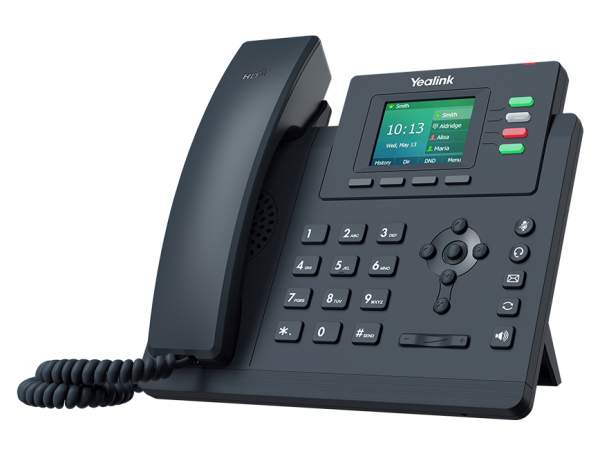 Yealink - SIP-T33G - SIP-T33G - VoIP-Telefon - fünfwegig Anruffunktion