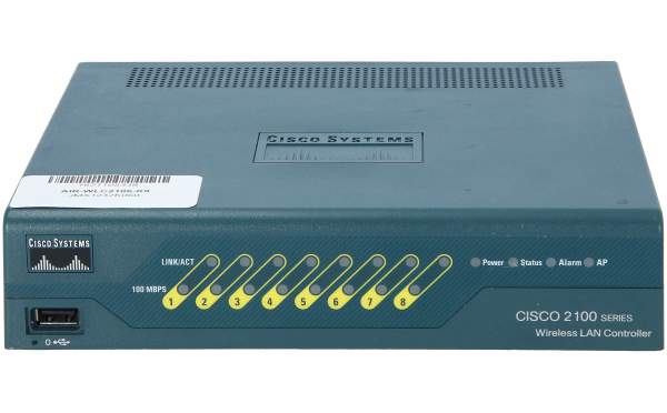 Cisco - AIR-WLC2106-K9 - 2106 WLAN Controller - Gestito - Supporto Power over Ethernet (PoE) - 1U