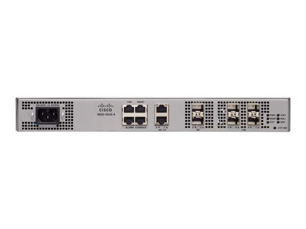 Cisco - N520-4G4Z-A - Network Convergence System 520 4G4Z-A - Commercial network management device - 10 GigE - front to back airflow - 1U - rack-mountable