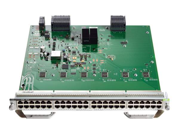Cisco - C9400-LC-48T= - Catalyst 9400 Series 48-Port 10/100/1000 (RJ-45)
