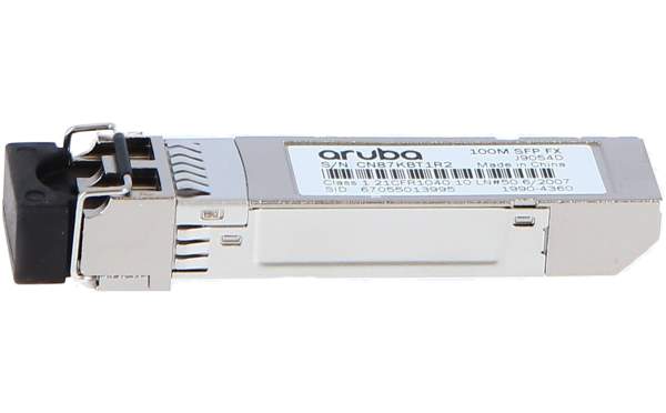 HPE - J9054D - SFP (mini-GBIC) transceiver module - GigE - 100Base-FX - LC multi-mode - up to 2 km - 1310 nm